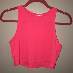 Cropped H&M Hot Pink Top